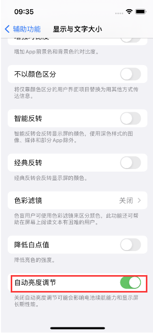 普兰店苹果15维修店分享iPhone 15 Pro系列屏幕亮度 